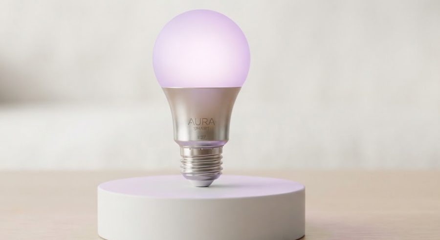 Aura Smart Bulb — 16M Colours — alternate view