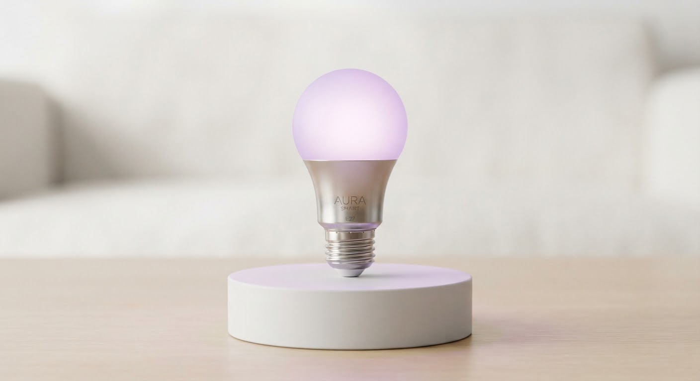 Aura Smart Bulb — 16M Colours — Lighting